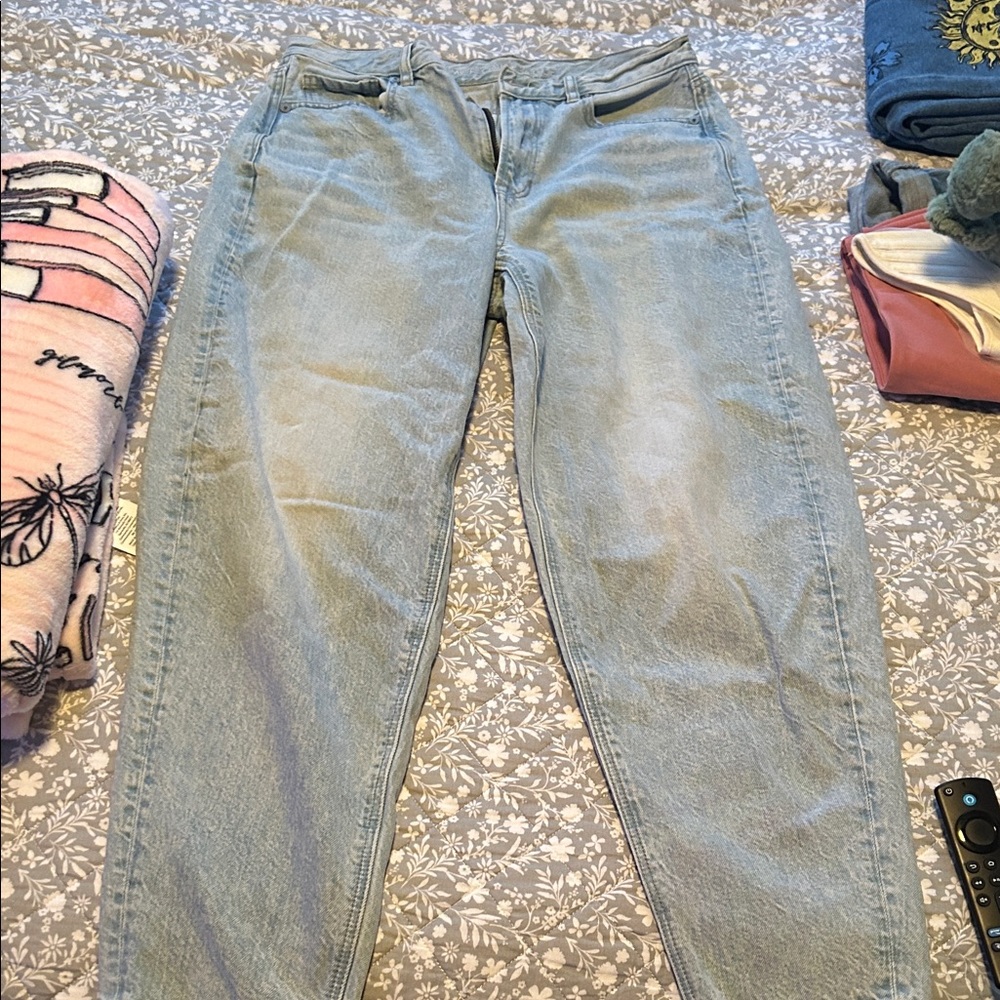American Eagle Outfitters Light Blue Flare Jeans